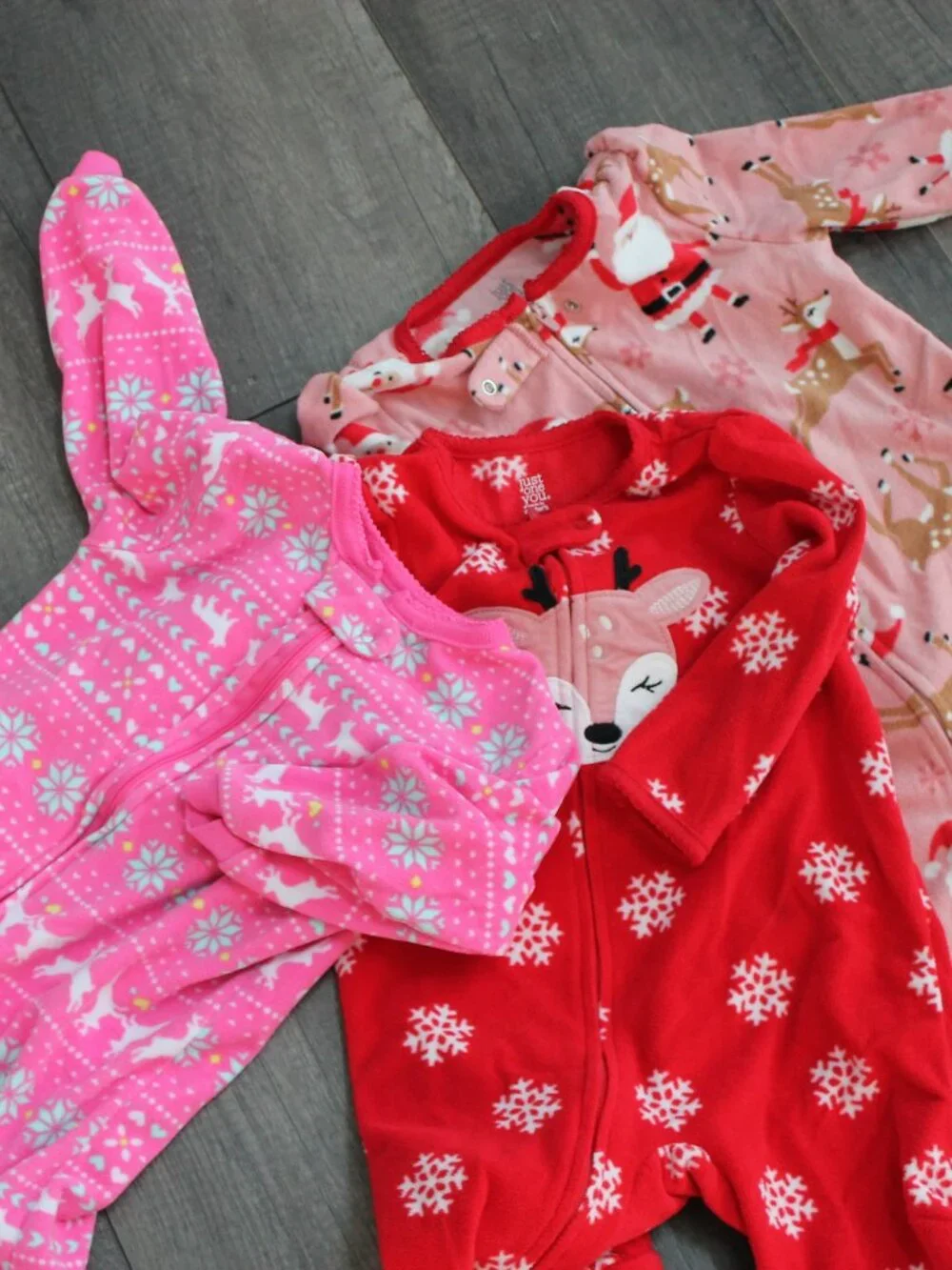 18M Christmas winter pajamas